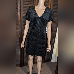 Aqua dress... New.. Size large